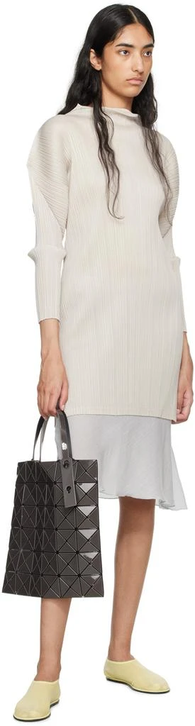 Issey Miyake Gray Lucent W Color Tote 4