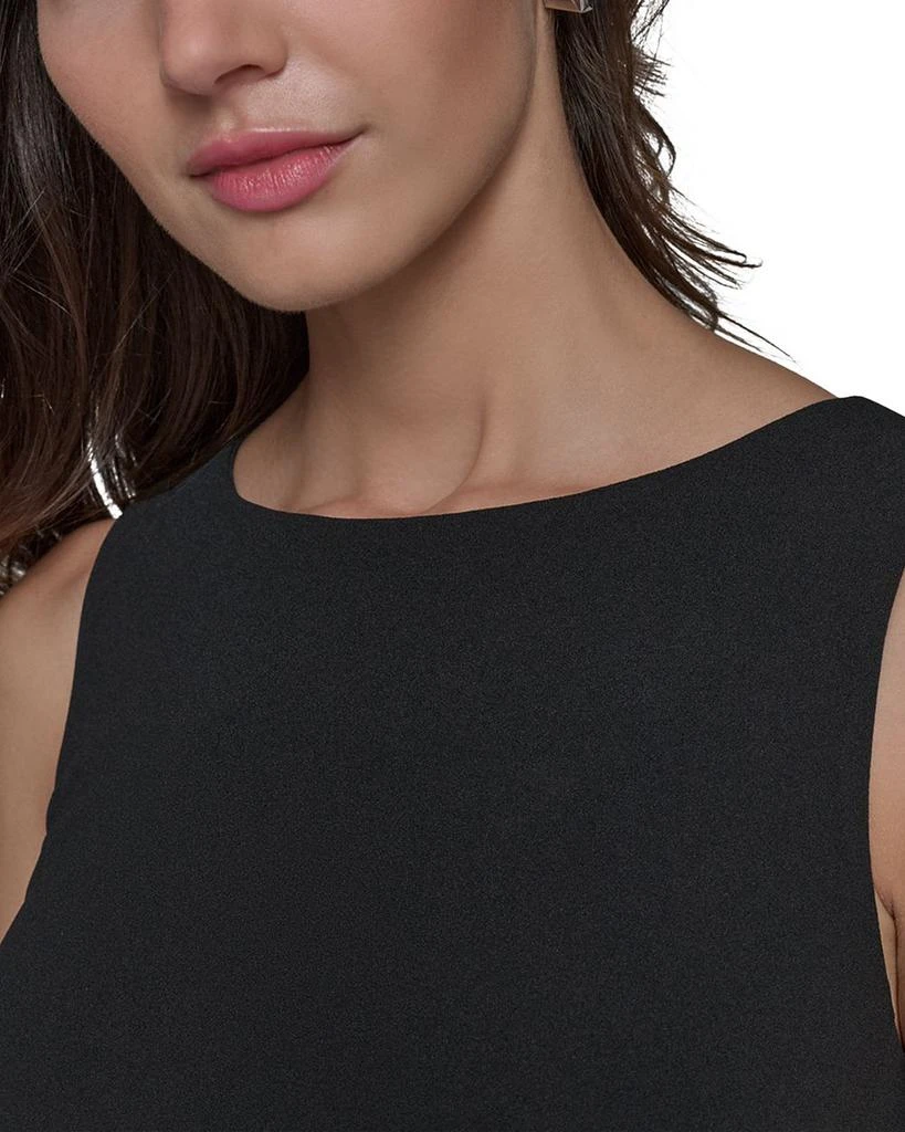 Karl Lagerfeld Paris Holiday Crepe Sheath Dress 3