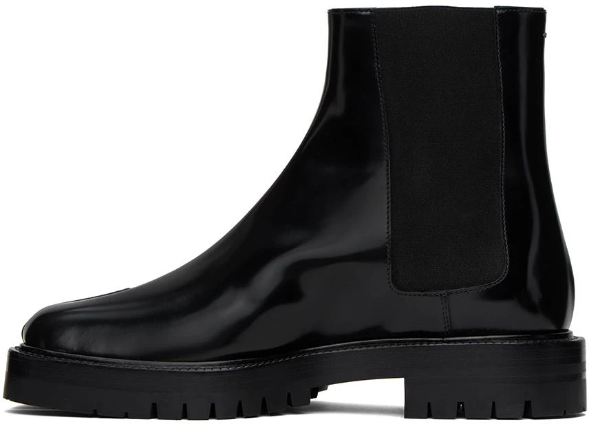 MAISON MARGIELA Black Tabi County Chelsea Boots 3