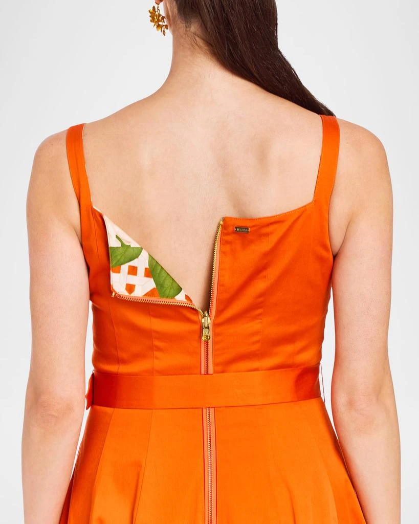 Mestiza New York Yvette Reversible Square-Neck Midi Dress 5