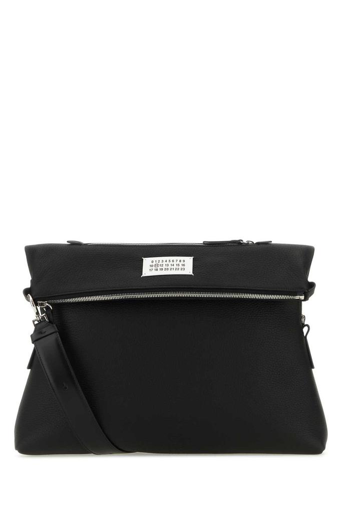 ショルダーバッグ Maison Margiela Black Leather Crossbody Bag MAISON MARGIELA Black leather crossbody bag - Shoulder Bags