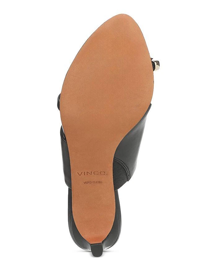 Vince Women's Suzie Almond Toe Kitten Heel Sandals 6