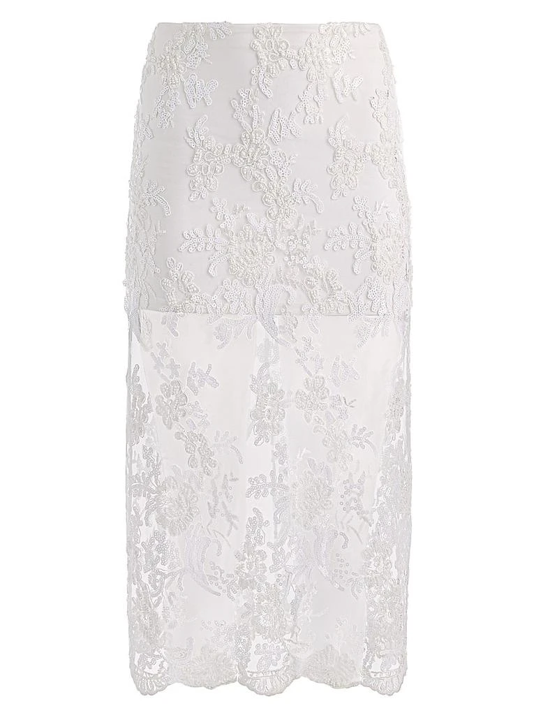 milly magnolia strapless beaded sequin maxi dress Milly Women's Jasmine Sequined Strapless Gown - Blush