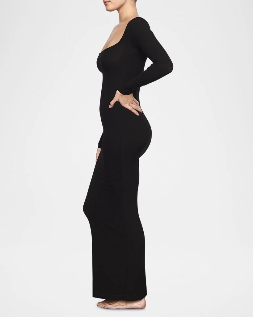 SKIMS Soft Lounge Long-Sleeve Maxi Dress 4