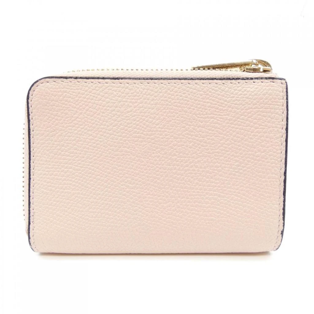 VALEXTRA Leather Coin Purse/Coin Case (Pre-Owned) 2