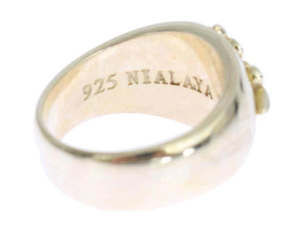 Nialaya Nialaya Silver Crest 925 Sterling Ring 4