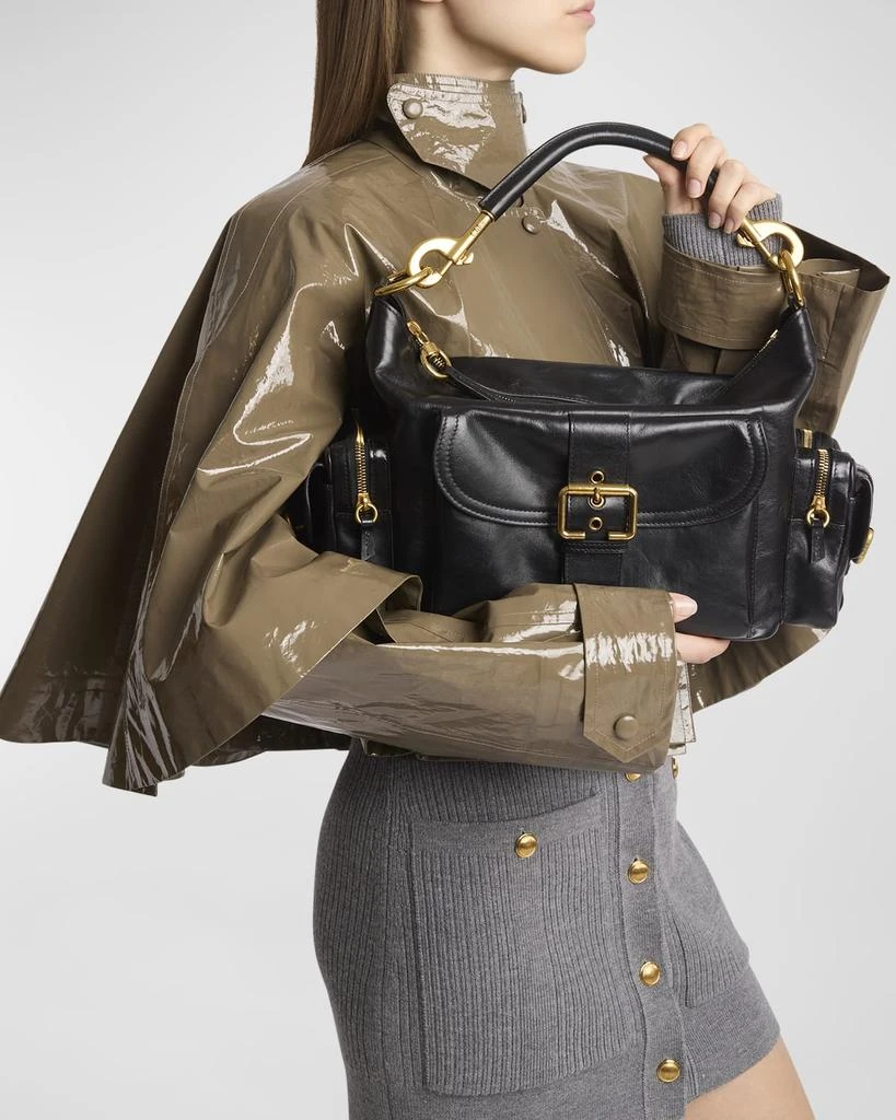 Chloé Camera Bag Medium in Natural Shiny Calfskin 5