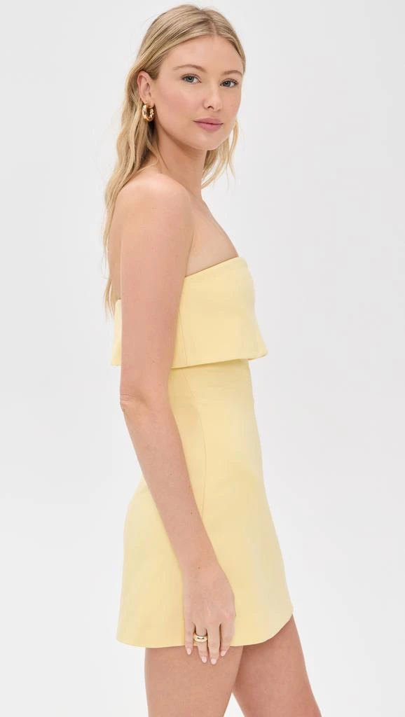 Misha The Jemma Sateen Mini Dress 3
