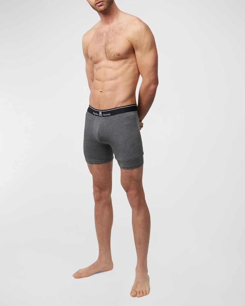 Psycho Bunny Men's Solid Knit 2-Pack Boxer Briefs 3