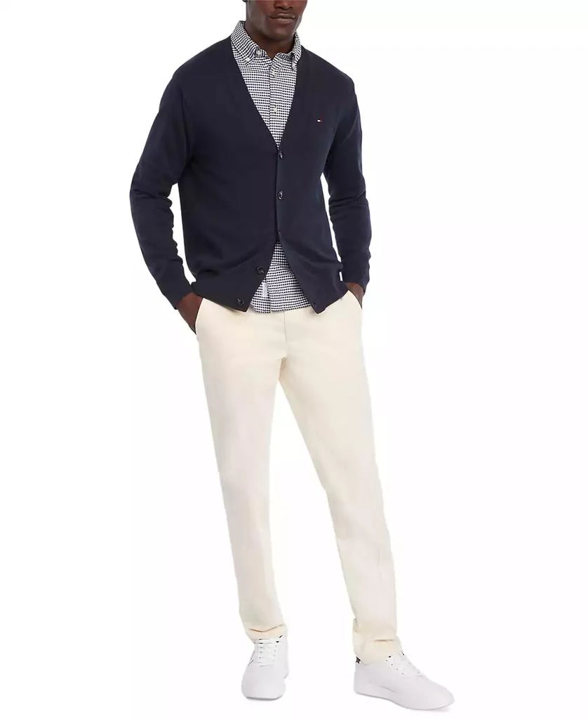 Tommy Hilfiger Men's Essential Embroidered Logo Cardigan 4