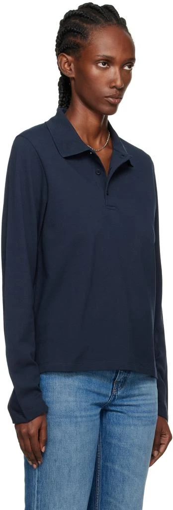 FLORE FLORE Navy Diana Polo 2