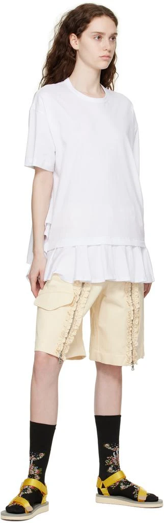 Suicoke Yellow & Beige DEPA-Cab Sandals 5