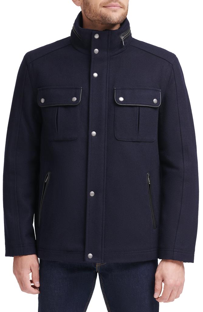 Cole Haan Signature Cole Haan Melton Coat Jackets Free Shipping BeyondStyle