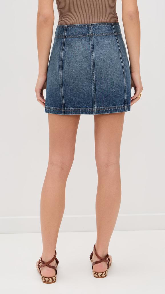Ulla Johnson The Clara Mini Denim Skirt