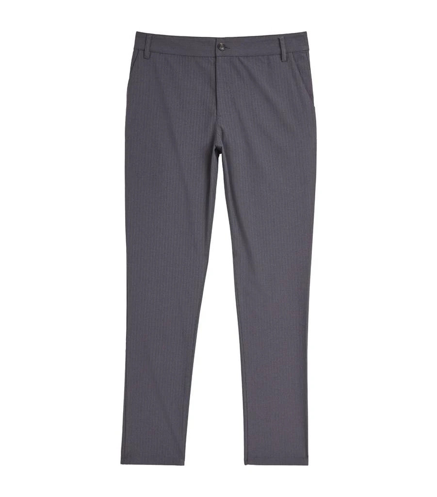 Paige Straight-Fit Stafford Trousers 1