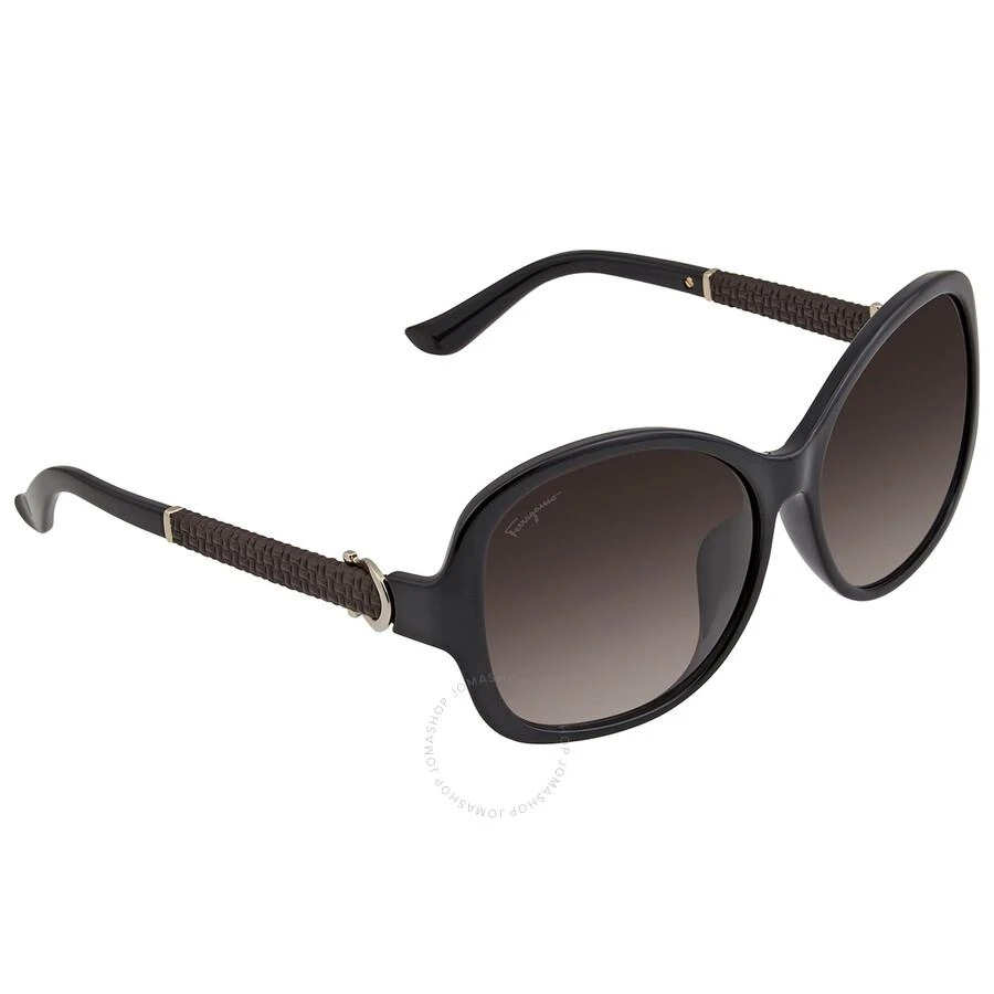 Salvatore Ferragamo Salvatore Ferragamo Grey Gradient Butterfly Ladies Sunglasses SF744SLA 001 59 3