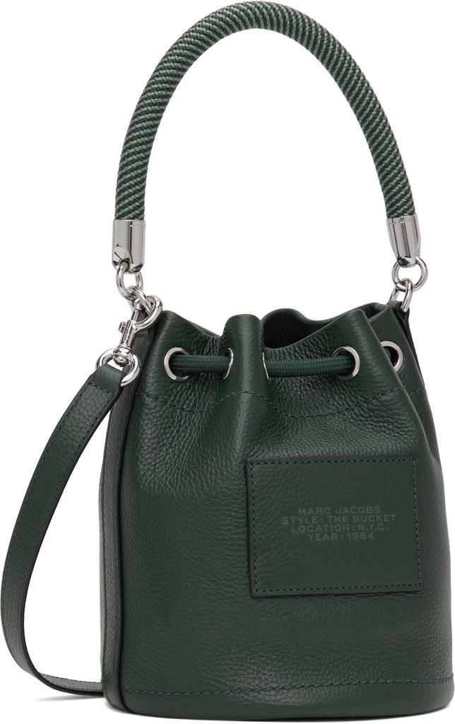 Marc Jacobs Green 'The Leather Bucket' Bag 3