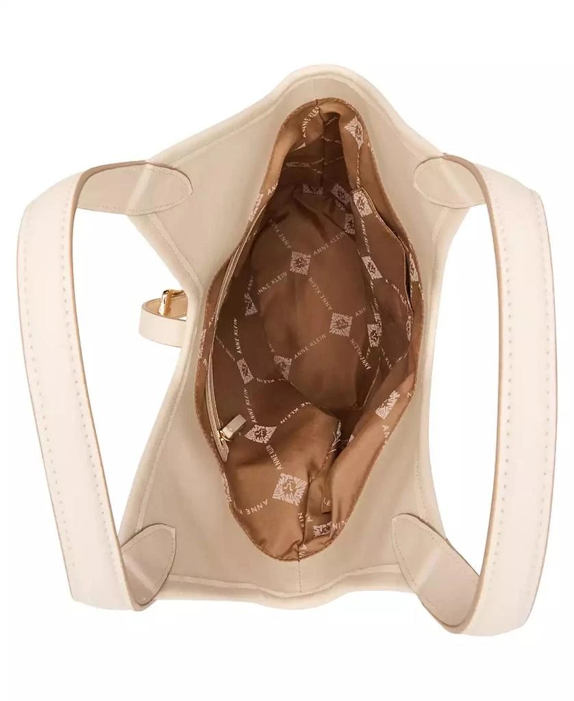 Anne Klein Angular Large Hobo Bag 4