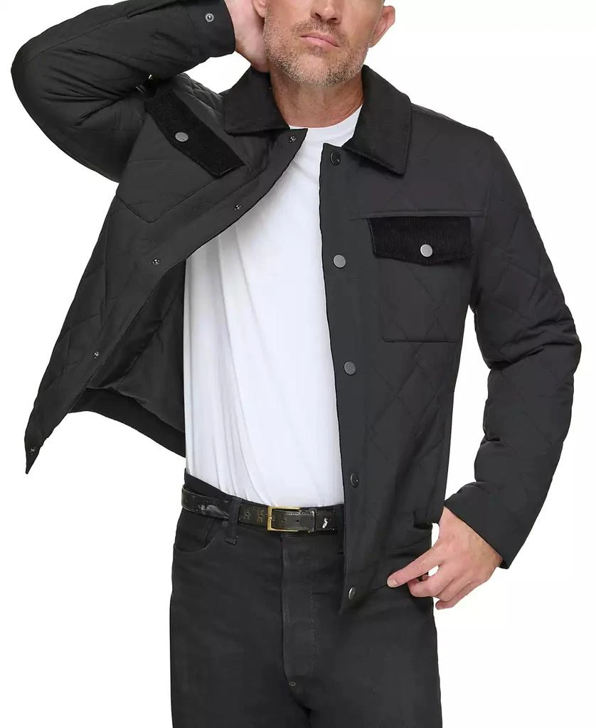 Marc New York by Andrew Marc Men's Walkerton Chain Link Trucker Jacket 6