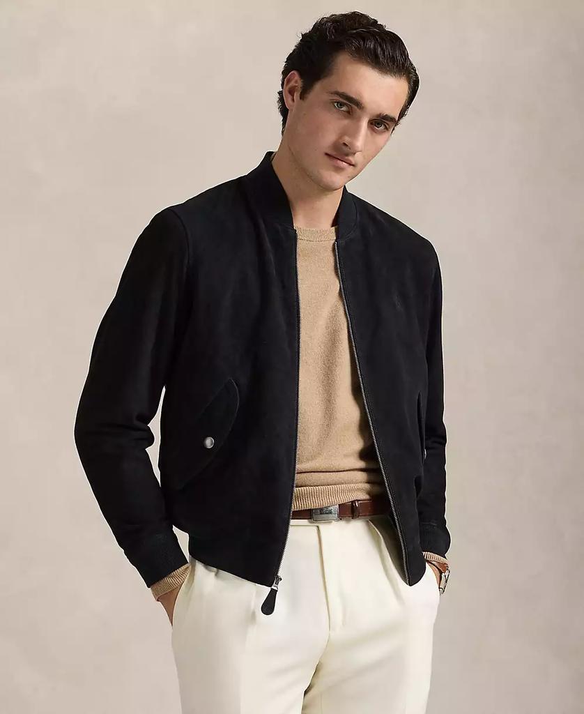 Ralph Lauren Men
s Suede Bomber Jacket