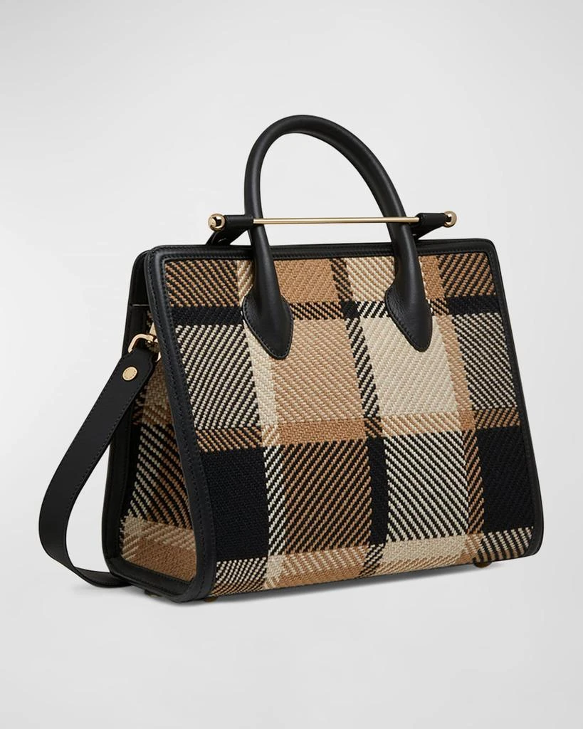 Strathberry Midi Tartan Tote Bag 2