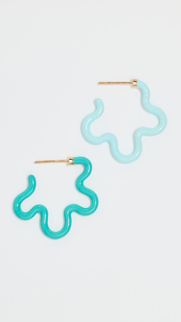 Bea Bongiasca Two Tone Earrings