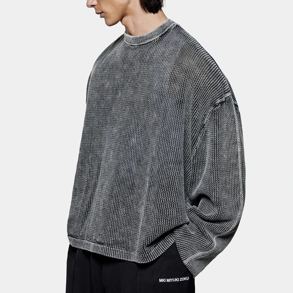MKI Miyuki Zoku MIYUKI ZOKU Woven Cotton Long-Sleeve Top 1