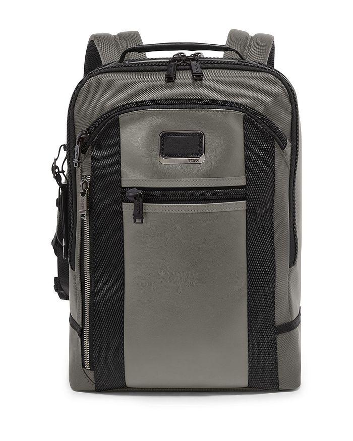 Tumi Alpha Bravo Davis Ballistic Nylon & Leather Backpack