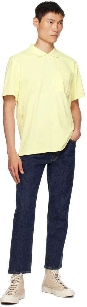 Noah Yellow Collared Polo 4