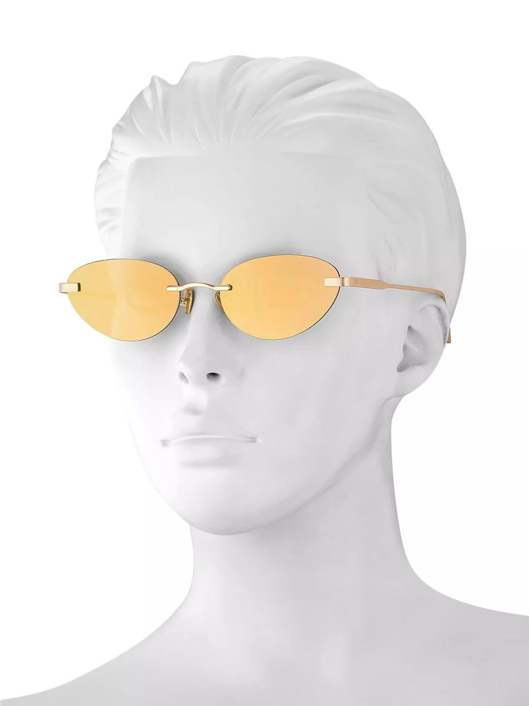 Elisa Johnson Core Trinity 55MM Oval Sunglasses 3