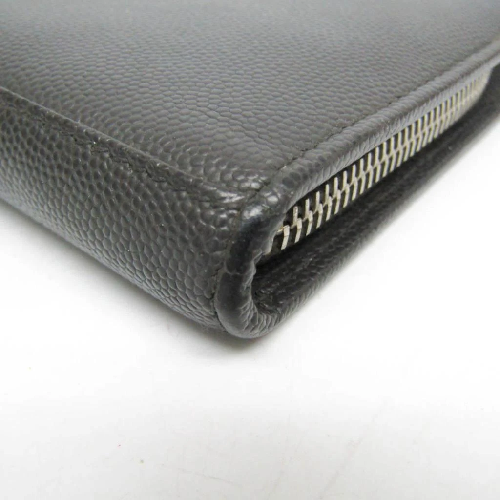 Yves Saint Laurent Leather Long Wallet (Bi-Fold) (Pre-Owned) 5