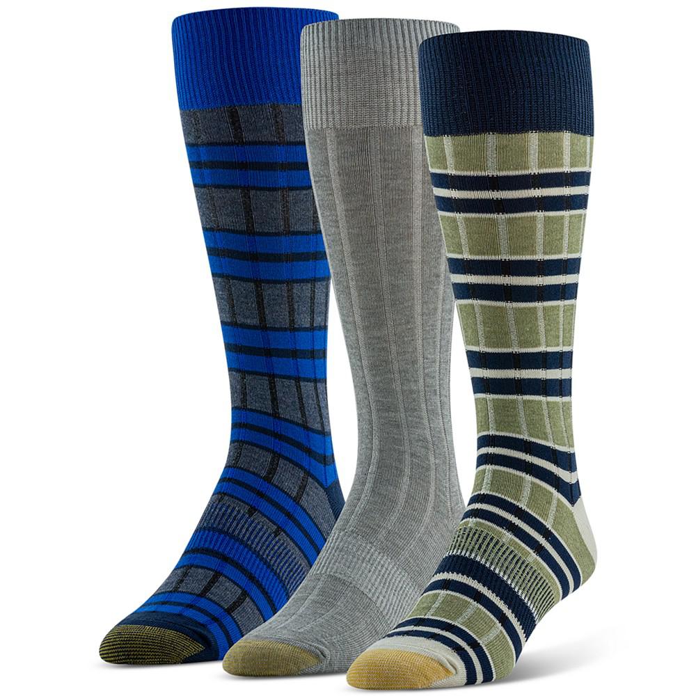 Gold Toe Men's Regatta Striped Socks - 3 pk.