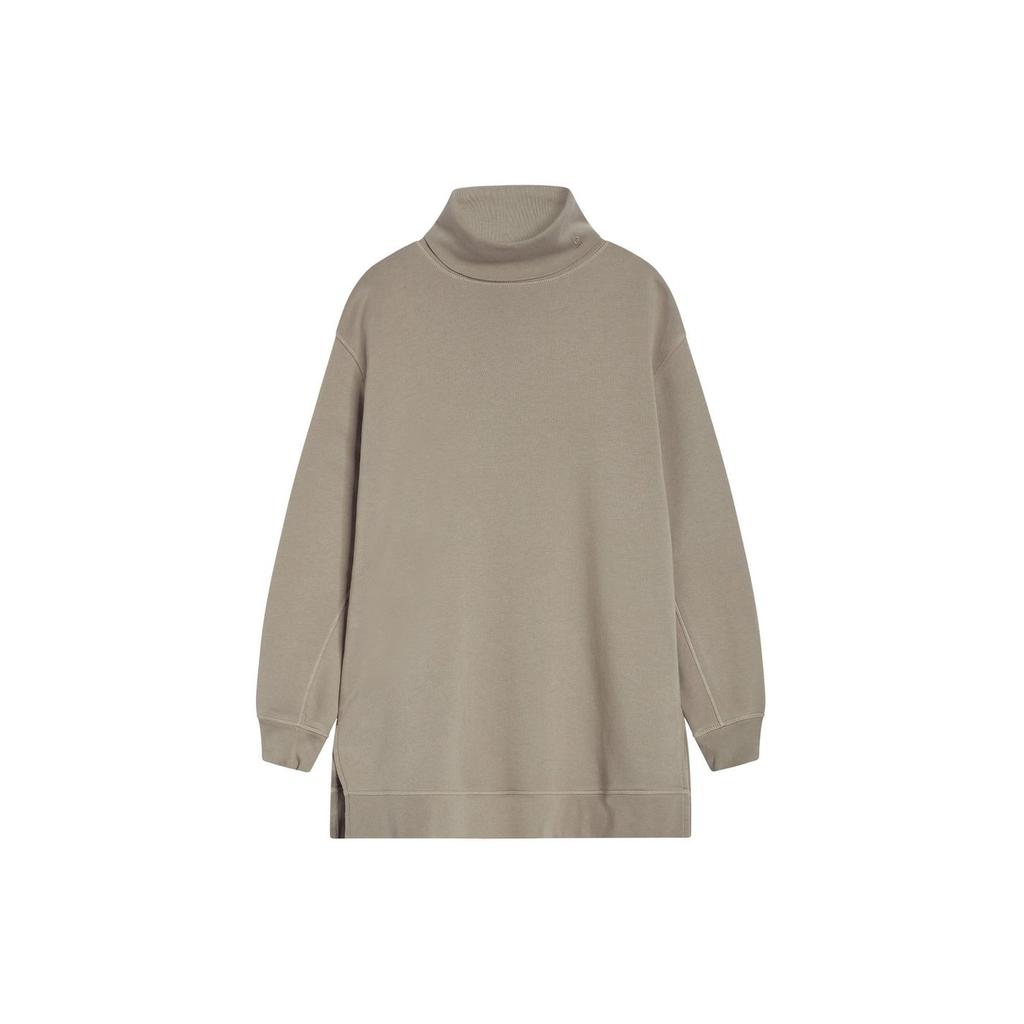 Closed Closed - T-Shirt Turtleneck Sweat - Muddy Beige - Femme