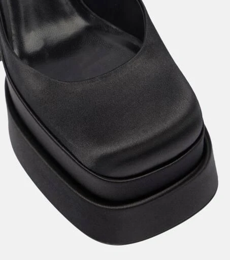 Versace Medusa Aevitas satin platform pumps 6