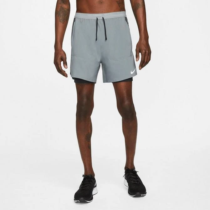 NIKE Men's Nike Dri-FIT Stride 5-Inch Hybrid Running Shorts 1