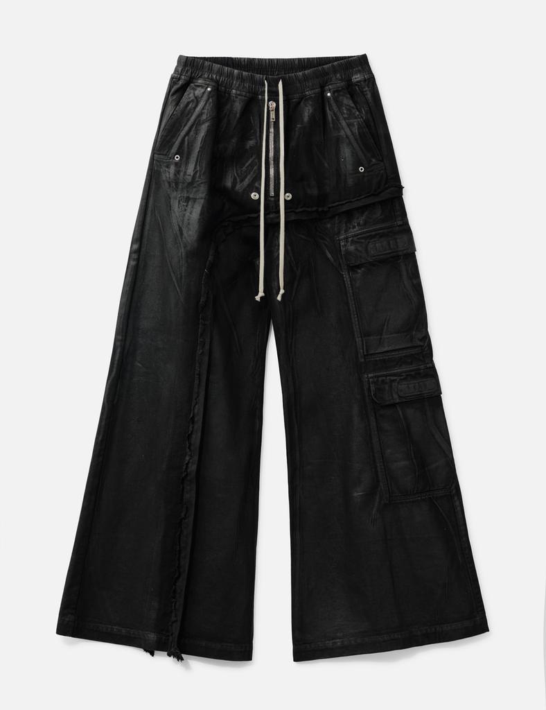 Rick Owens Hollywood Imbalanced Double Cargo Jumbo Belas