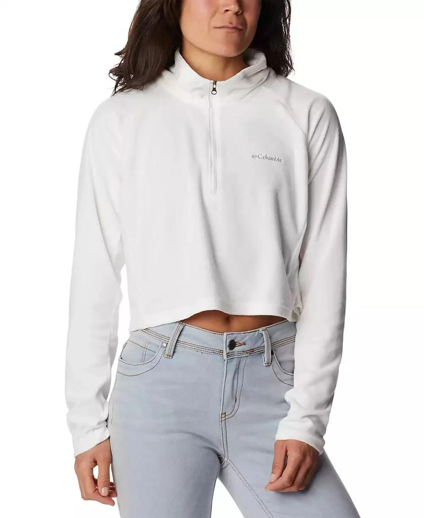 Columbia Women's Glacial Cropped II Sportswear Fleece 1/2-Zip Top 4