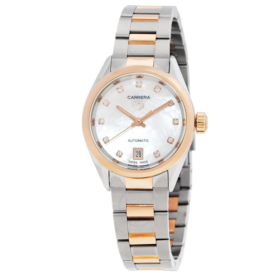 TAG Heuer Carrera Automatic Diamond Ladies Watch WBN2450.BD0569 1