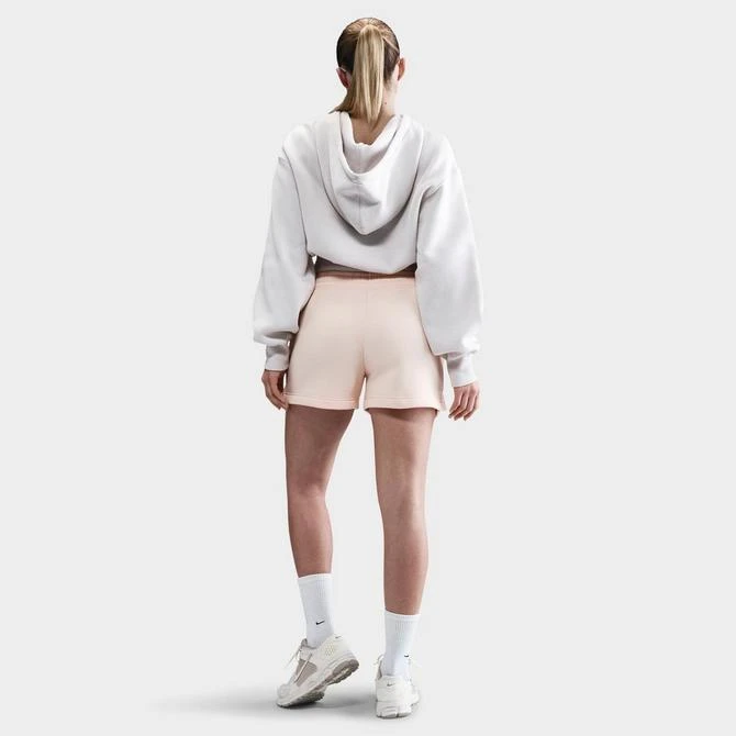 NIKE Women's Nike Sportswear Phoenix Fleece Mid-Rise 4" Shorts 2
