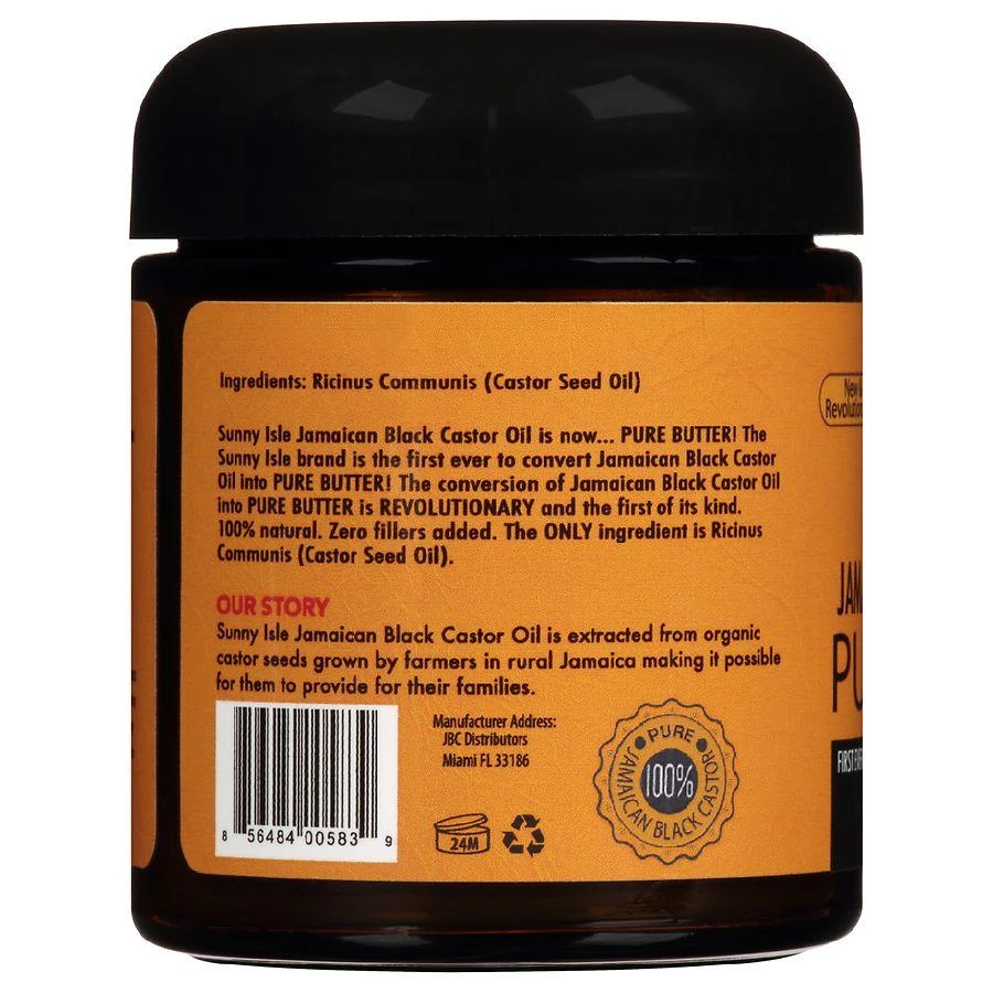 Sunny Isle Jamaican Black Castor Oil Pure Butter 3