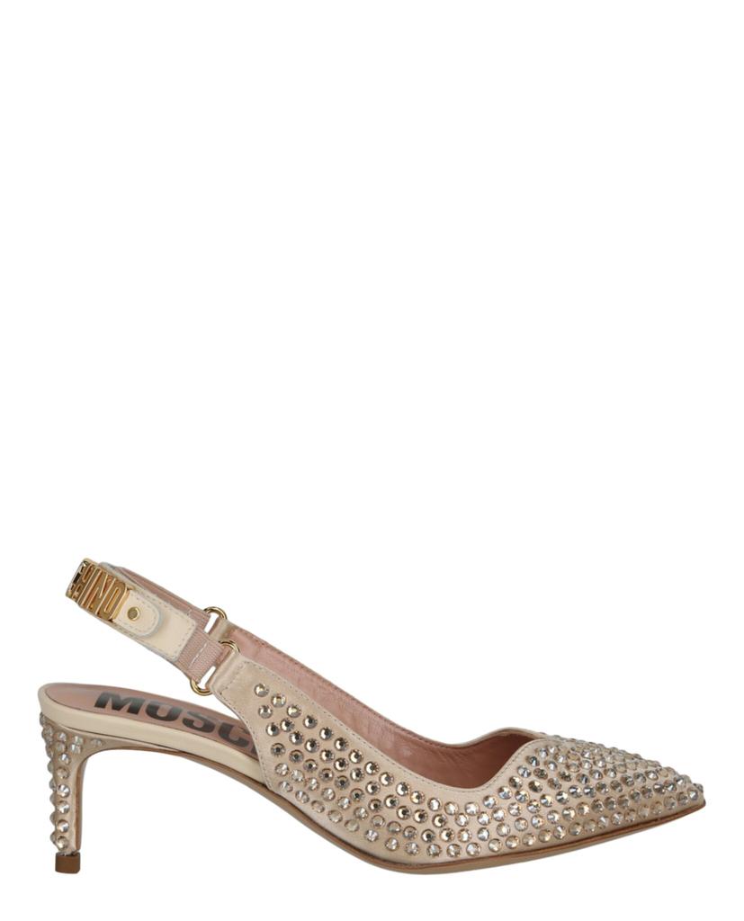 パンプス Moschino Rhinestone-Embellished Pumps Moschino Rhinestone-Embellished Pumps - High Heels - Free