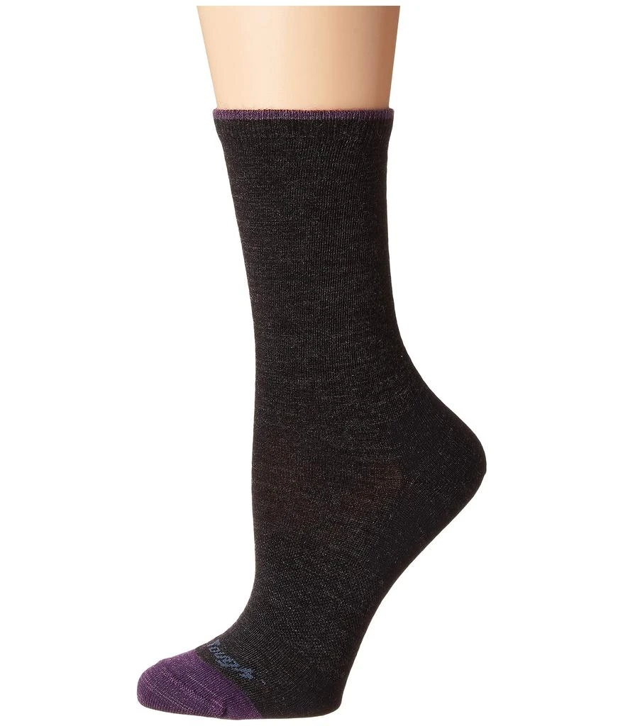 Darn Tough Vermont Women's Darn Tough Vermont Solid Basic Crew Light 1