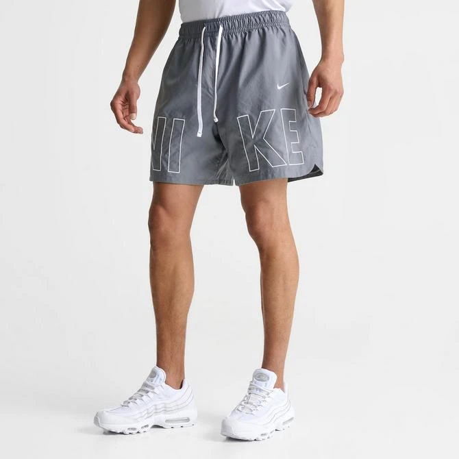 NIKE Men's Nike Sportswear Embroidered Woven Flow Shorts 3