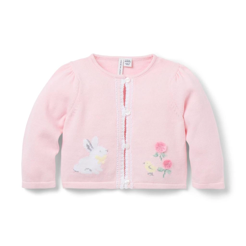 Janie and Jack Bunny Cardigan (infant) 1