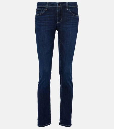 AG Jeans Prima mid-rise skinny jeans 1