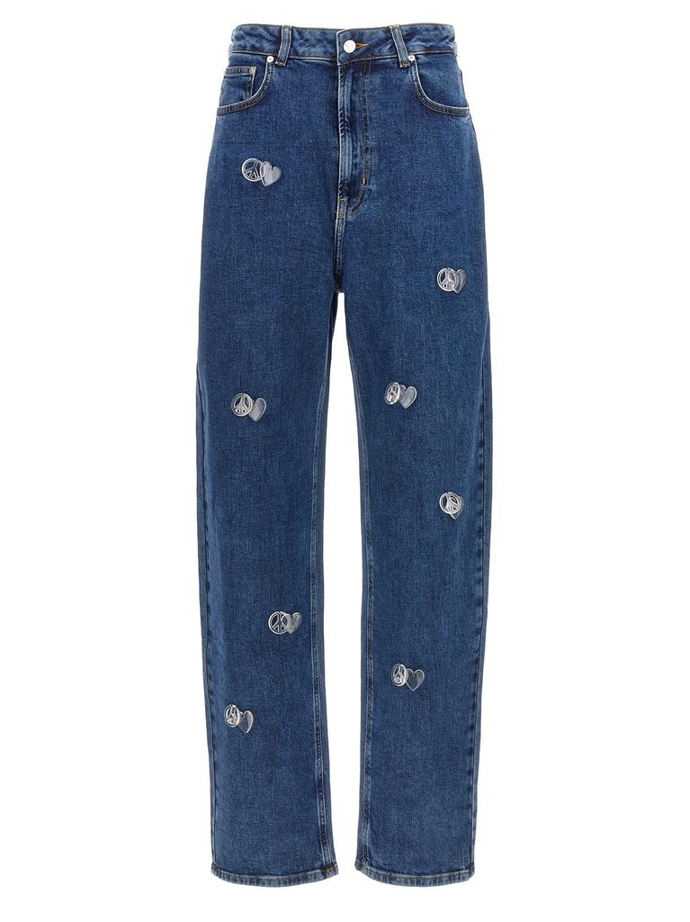 【送料&関税込】Moschino 5-pocket Jeans Moschino Moschino 5 Pocket Straight-Leg Jeans - Pants