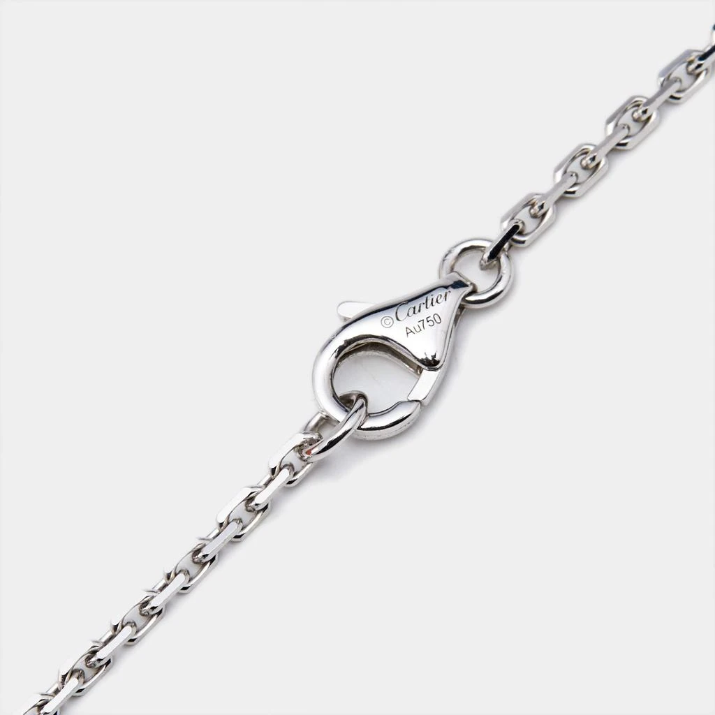 Cartier Cartier Love Interlocking  Diamonds 18k White Gold Necklace 4