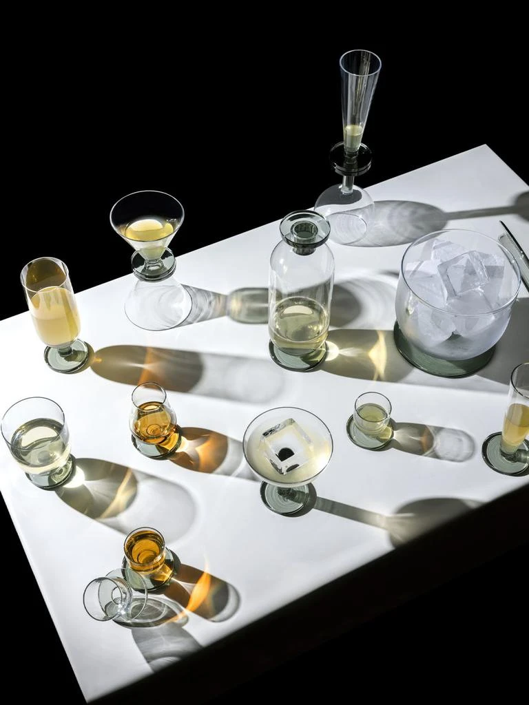 Tom Dixon Set Of 2 Puck Nosing Glasses 4