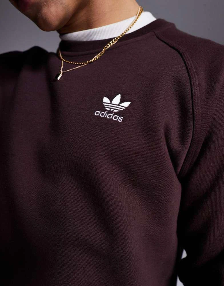 Adidas adidas Originals sweatshirt in shadow brown 3