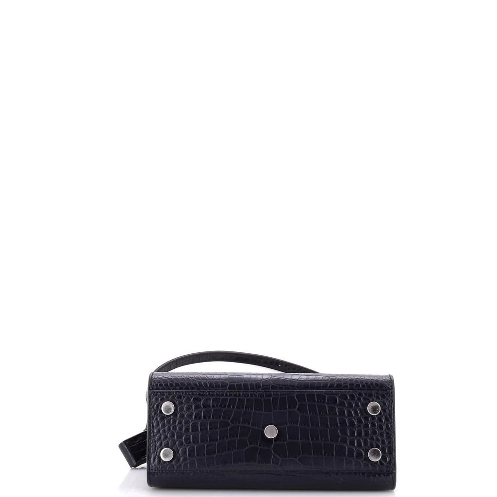 Yves Saint Laurent Sac de Jour NM Bag Crocodile Embossed Leather Nano 4